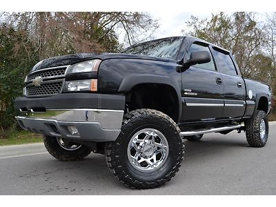 2005 chevrolet silverado 2500hd crew cab ls 4x4 diesel new lift tires and wheels