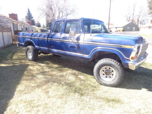 1978 ford super cab f150 4x4 f250 running gear 400 c6 warn hubs drives project