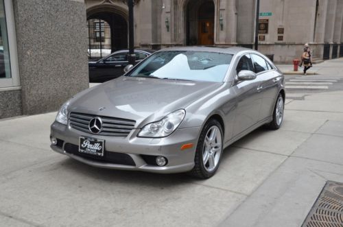 2006 mercedes cls500 1 owner amg sport package pewter/black navi keyless go