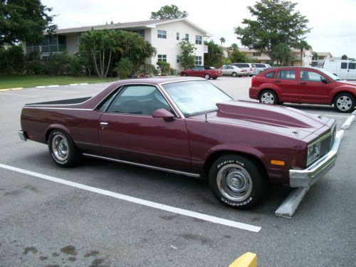 1987 chevrolet el camino base standard cab pickup 2-door 5.0l