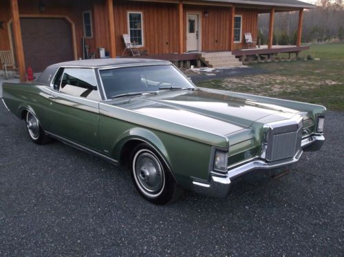 1969 lincoln continental mark 3 mk iii 460 motor beautiful luxury classic car