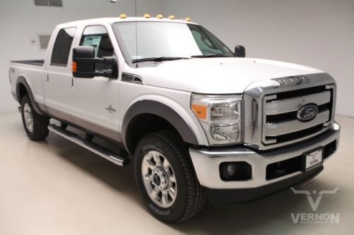 2014 lariat crew 4x4 fx4 navigation sunroof 20s aluminum v8 diesel sync basic