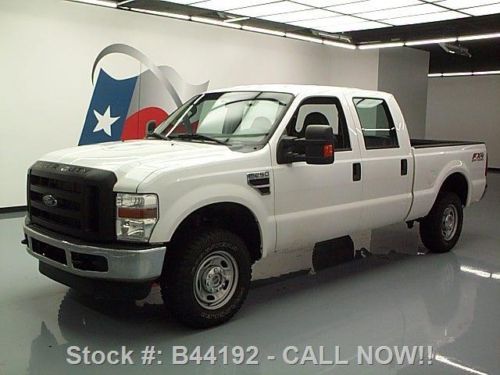 2010 ford f-250 crew fx4 4x4 automatic 6-passenger 49k texas direct auto