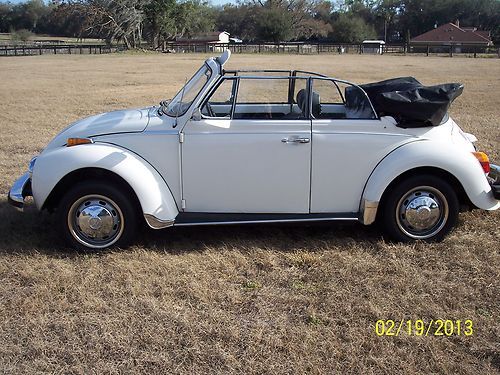 1978 vw beetle karman classic convertible