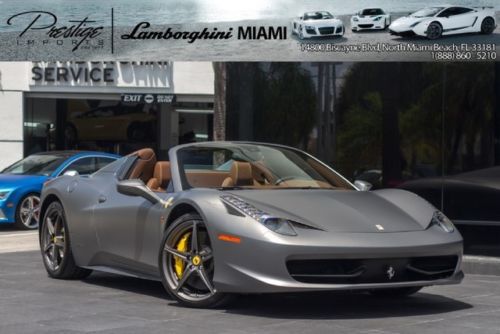 2013 ferrari matte gray