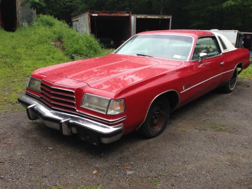 1978 dodge magnum v8 no reserve 46k rare rat hot rod custom classic collector ny