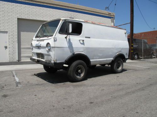 Rare 4x4 chevy van california truck 327 v8