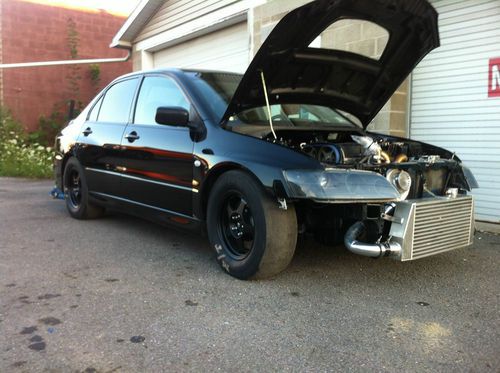 760 whp mitsubishi evolution 8 drag car