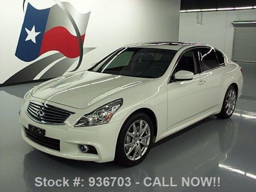 2012 infiniti g37 sport sedan auto sunroof nav rear cam texas direct auto