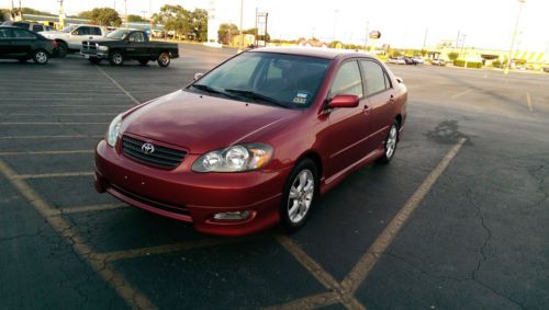 2005 toyota corolla xrs sedan 4-door 1.8l