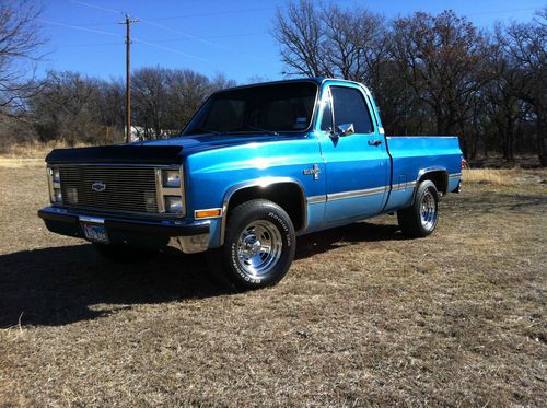 1983 chevrolet silverado custom swb         better than factory!