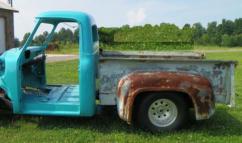 1955 ford swb pro-street short bed tubbed pu 55 north carolina truck &amp; parts