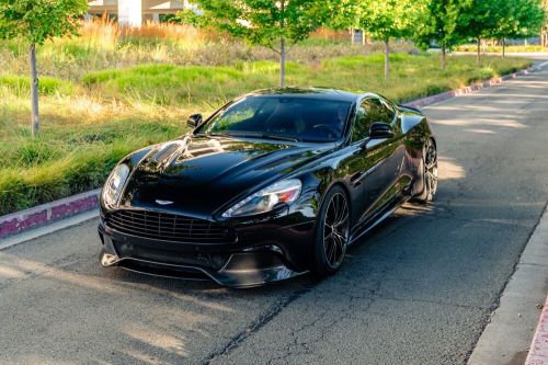 2014 aston martin vanquish w/ carbon exterior + quilted interior