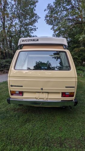 1984 volkswagen bus/vanagon westfalia camper