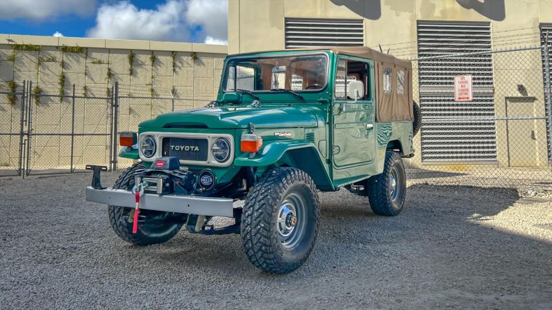 1983 toyota land cruiser fj43 5-speed