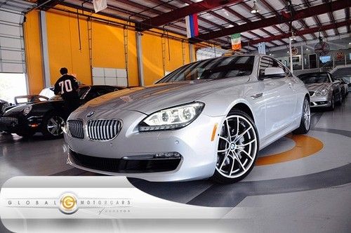 12 bmw 650i luxury steptronic drive-assist nav pdc cams hud keyless 20 1-own 10k