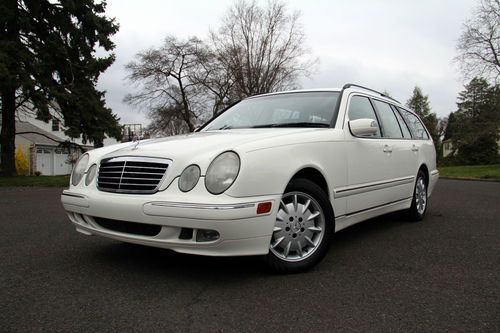 98-03 2002 mercedes-benz w210 e320 wagon 3rd row sharp florida car very clean