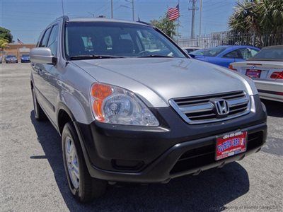 04 cr-v ex 4wd...manual transmission...very good condition...carfax certified...