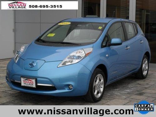 2012 nissan leaf sl hatchback 4-door -- el