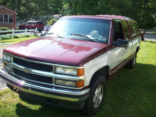 Chevrolet silverado ex cab 4wd z71