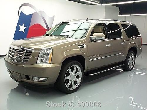 2007 cadillac escalade esv awd sunroof nav dvd 22's 87k texas direct auto