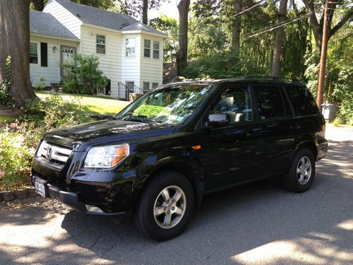 2007 honda pilot 4wd 4dr ex-l navigati 3rd row seating, moonroof, leather low mi