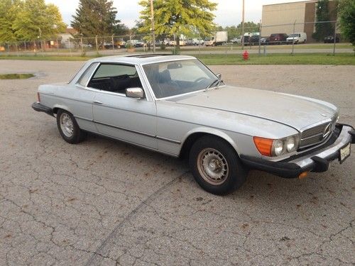 1977 mercedes benz 450slc california car runs and drives! automatic 162k