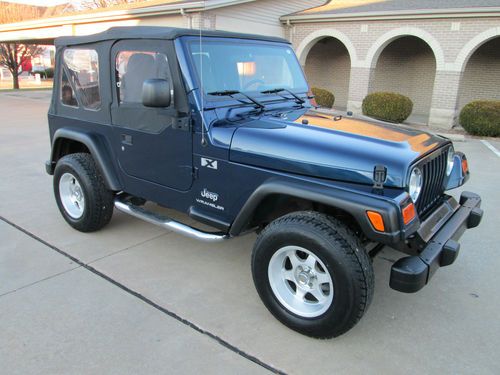 2003 jeep wrangler x sport utility 2-door 4.0l