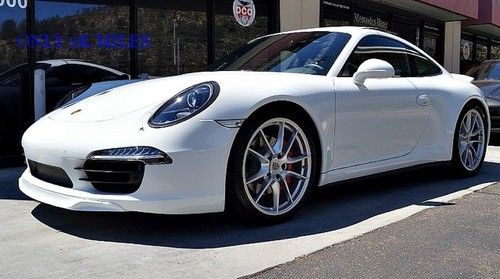 Brand new 2013 911 c4s low miles