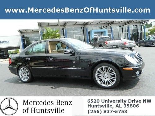 E350 sedan black tan leather low miles finance