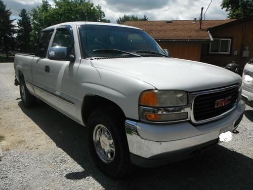 1999 gmc sierra z71 ext cab pick up