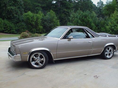 1983 chevrolet el camino base standard cab pickup 2-door 5.0l