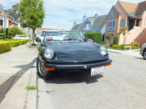 1978 alfa romeo spider veloce convertible 2-door 2.0l