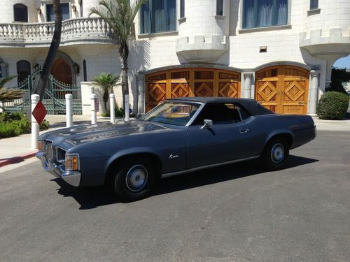 1971 mercury cougar convertible conv