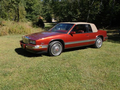 1986 cadillac eldorado classic  beautiful cond. 53k miles