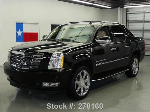 2008 cadillac escalade ext awd sunroof nav dvd 22's 39k texas direct auto