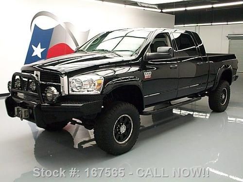 2008 dodge ram 2500 mega hemi 4x4 lift nav rear cam 51k texas direct auto