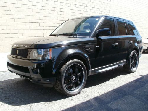 2010 land rover range rover sport supercharged sport utility 4-door 5.0l