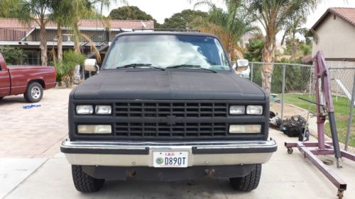 1990 chevrolet k5 blazer 4x4 silverado