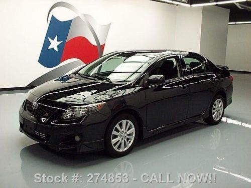 2010 toyota corolla s auto ground effects alloys 44k mi texas direct auto