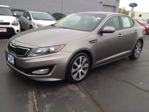 2012 kia optima sx turbo!! leather, nav, moonroof!! factory certified warranty!