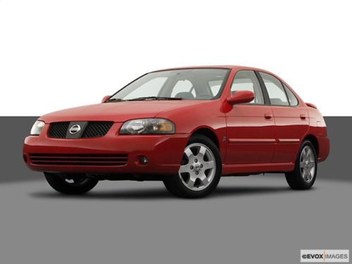 2005 nissan sentra se-r spec v sedan 4-door 2.5l