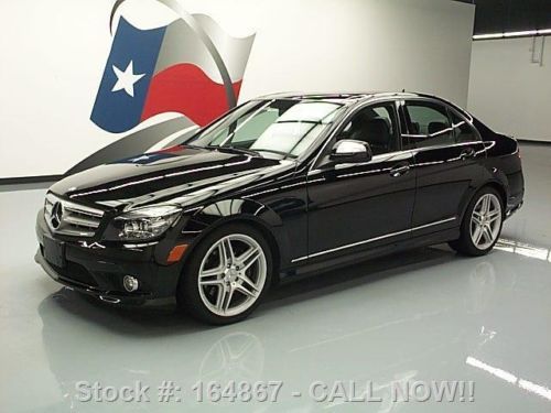 2008 mercedes-benz c350 sport sedan pano roof nav 59k!! texas direct auto