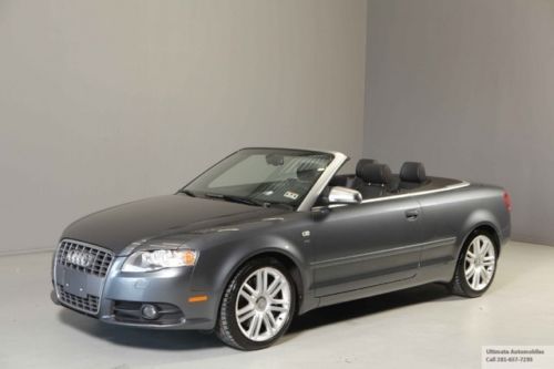 2007 audi s4 convertible nav quattro awd 4.2l v8 6-speed heatseats clean xenons