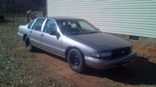 1995 chevrolet caprice 9c1 police car