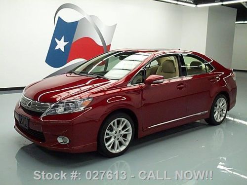 2010 lexus hs250h hybrid premium sunroof nav 18&#039;s 37k!! texas direct auto