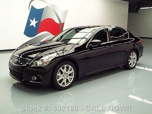 2011 infiniti g37 sport auto sunroof nav rear cam 35k texas direct auto