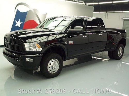 2012 dodge ram 3500 laramie mega 4x4 diesel dually nav! texas direct auto