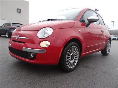 2dr hb lounge fiat 500 lounge low miles hatchback manual gasoline 1.4l 16-valve