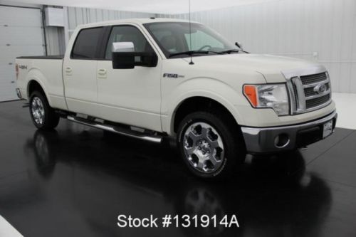 09 4x4 lariat supercrew 5.4 v8 navigation remote start sunroof heated leather